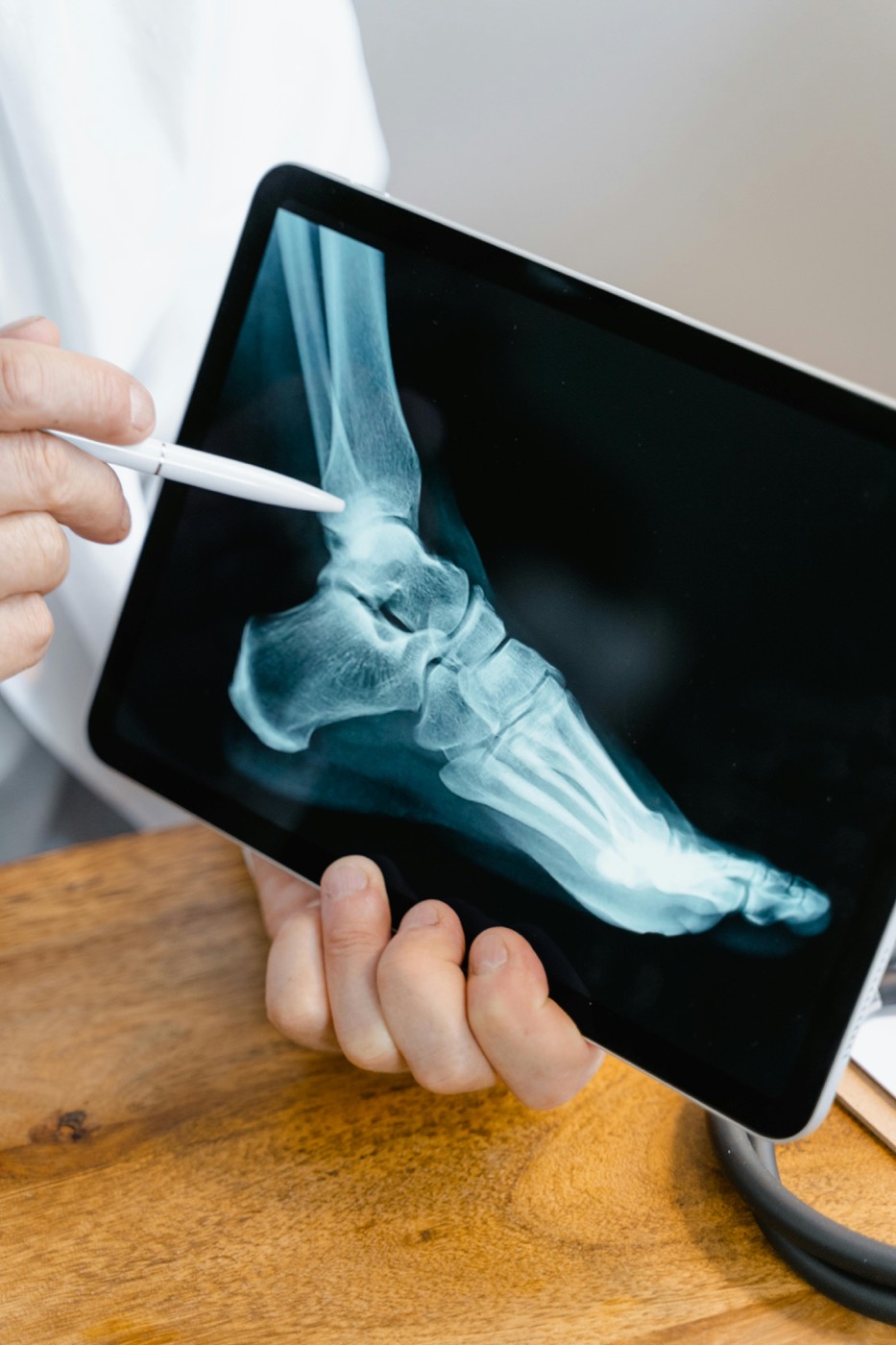Consulta de ortopedia y traumatología
